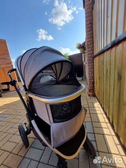 Коляска luxmom 750 2в1. + автолюлька