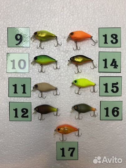 Воблера Jackall (оригиналы )