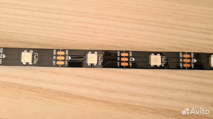 Новая Светодиодная Argb лента 50 см 5V 3 PIN