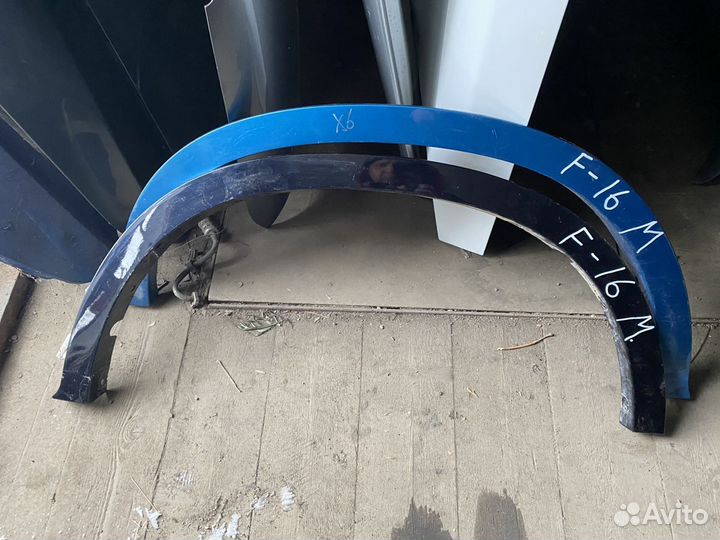 BMW X6 f86 расширитель арак задний л п