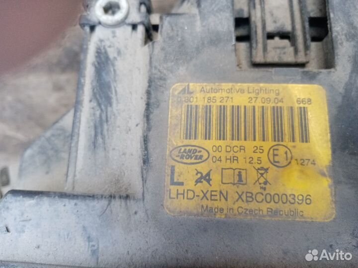 Фара на Ленд Ровер Рейнж Ровер III 04г