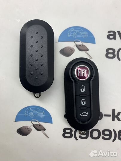 Корпус ключа Фиат Дукато (ключ Fiat Ducato)