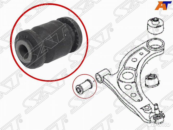 Сайлентблок переднего нижнего рычага передний TOY
