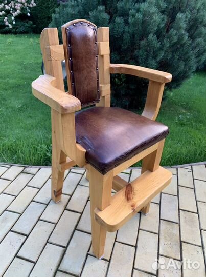 Стул деревянный детский