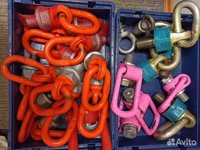 Рым-болты поворотн / Грузовые петли г/п 0.3т - 20т