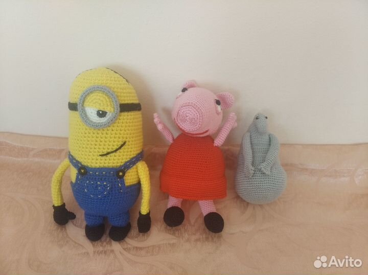 Игрушки вязаные ручной работы