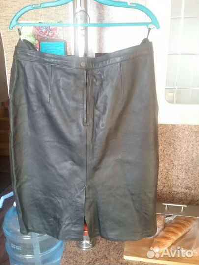 Комплект из натуральной кожи