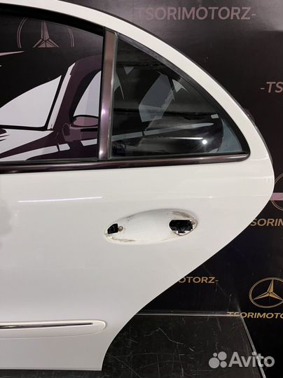 Дверь задняя левая мерседес w211 цвет 960U