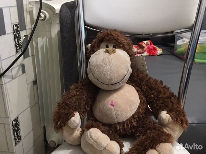 Обезьянка мягкая ирушка