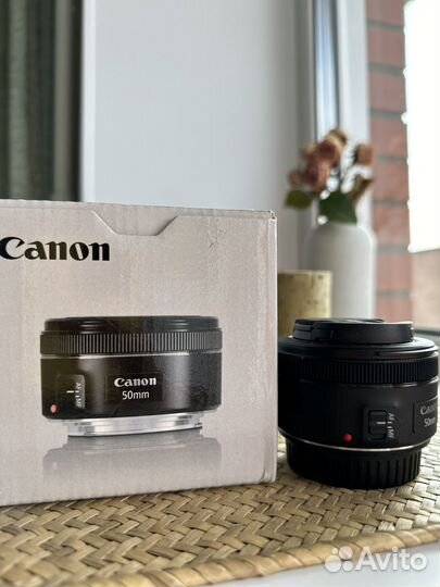 Объектив Саnоn еf 50mm f/1.8