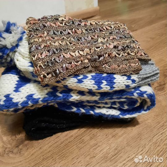 Комплект шапка и шарф