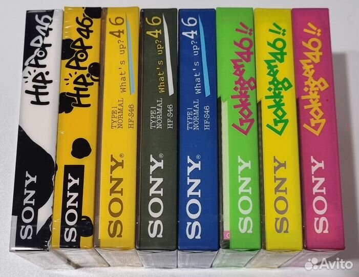 Sony 46 Редкие винтажные кассеты Для коллекции