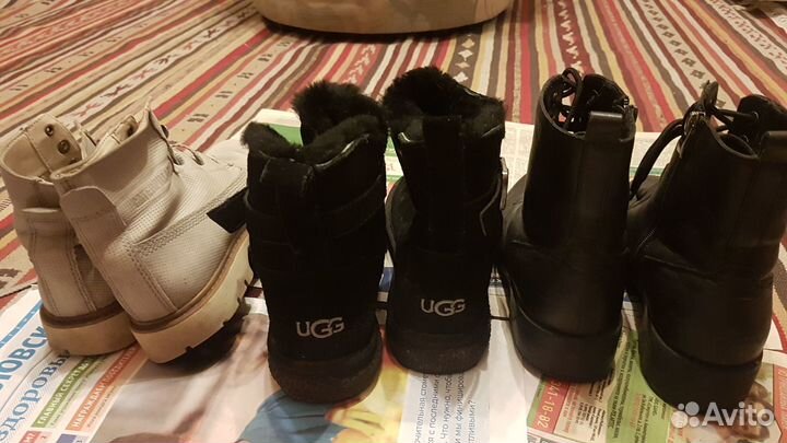Ботинки уги зима осень демисезон