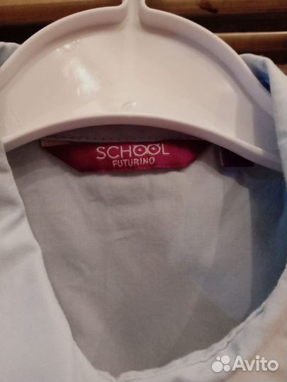 Блузка рубашка для девочки 152 158