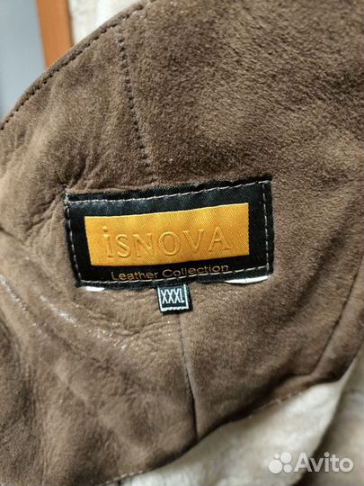 Дубленка натуральная женская с капюшоном 50 размер