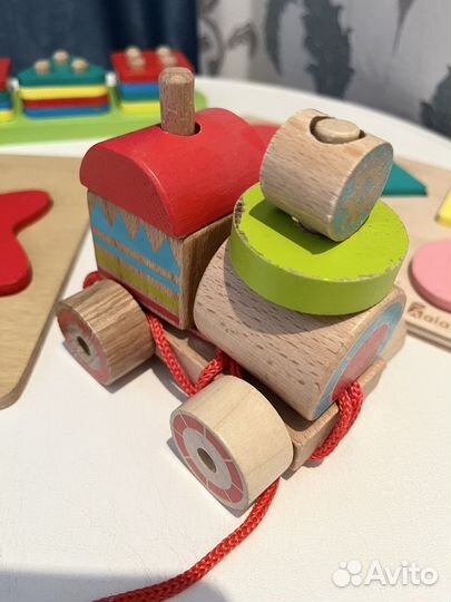 Развивающие игрушки из дерева Alatoys