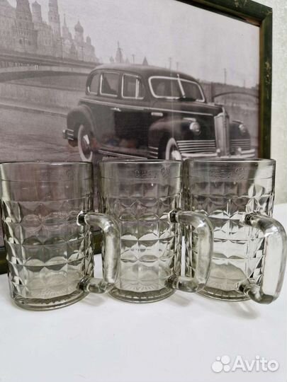 Пивная квасная кружка жамчики 0,25