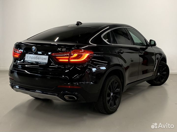 BMW X6 3.0 AT, 2017, 73 565 км