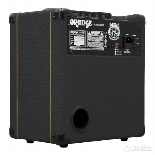 Комбо усилитель Orange crush bass 25 BK
