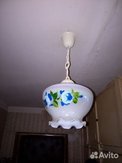 Люстра потолочная перламутровая