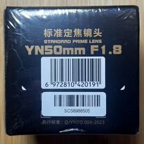 Yongnuo 50mm Canon новый