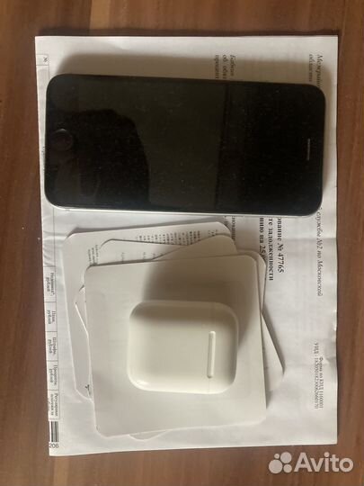 Телефон iPhone 6s,кейс для AirPods2