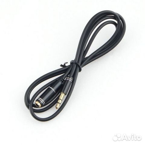 Удлинитель для наушников джек 3,5 мм AUX 1 м