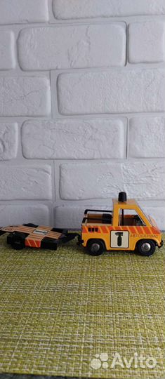 Машинка с прицепом СССР, Триг,Радуга,Верхняя Пышма