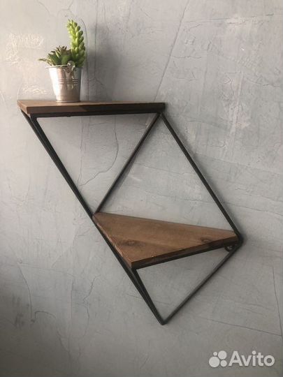 Полки в стиле лофт