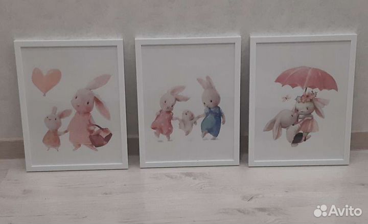 Постеры для детской комнаты (набор)