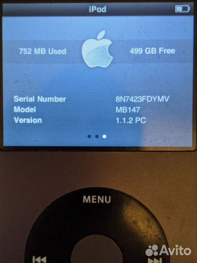 Новые запчасти на iPod Classic / Video