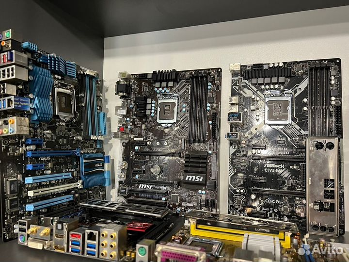 Материнские платы на платформе Intel (разные)