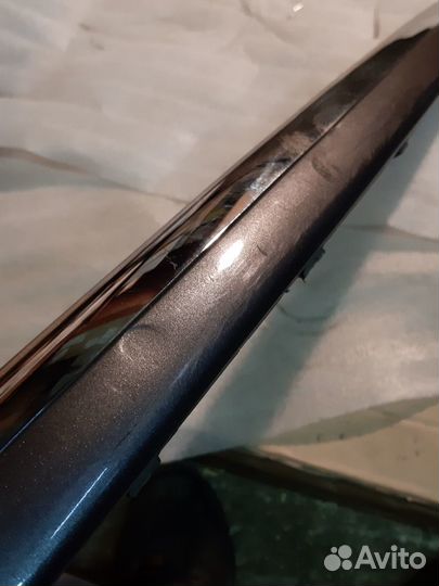 Молдинг заднего бампера центральный KIA opirus