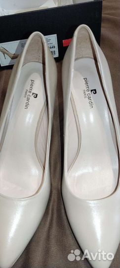 Туфли лодочки натуральная кожа