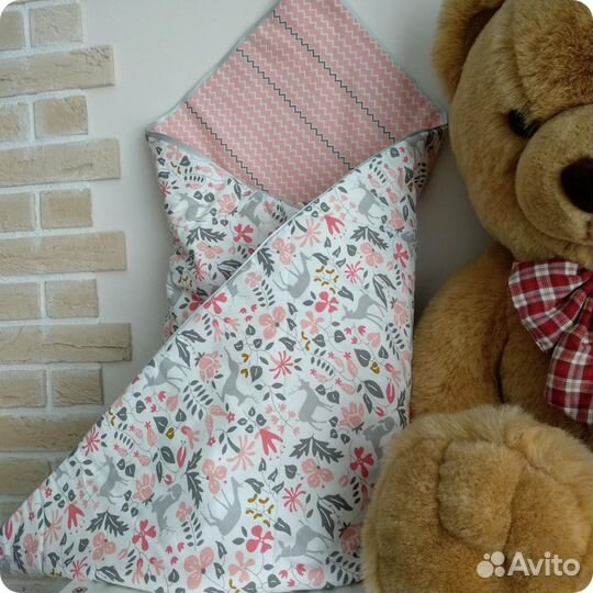 Бортики в кроватку с одеялом