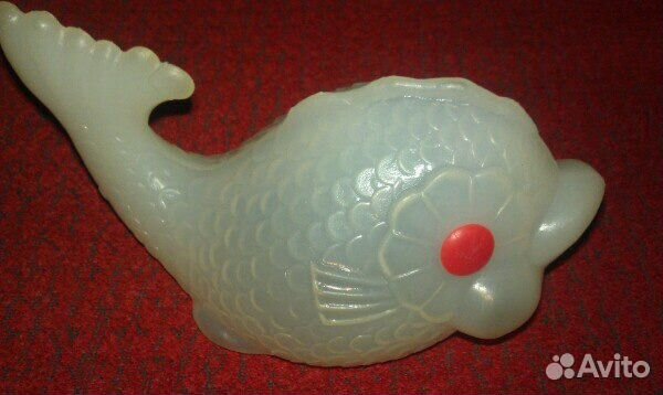 Игрушка Рыба. СССР. Пластик