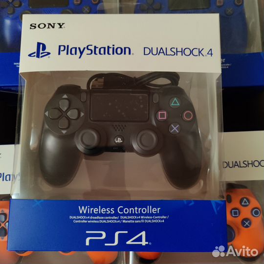 Джойстик ps4 черный