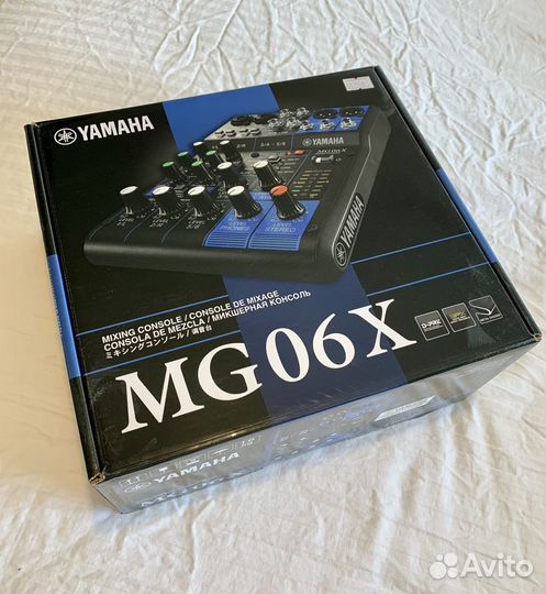 Микшерный пульт yamaha MG06X