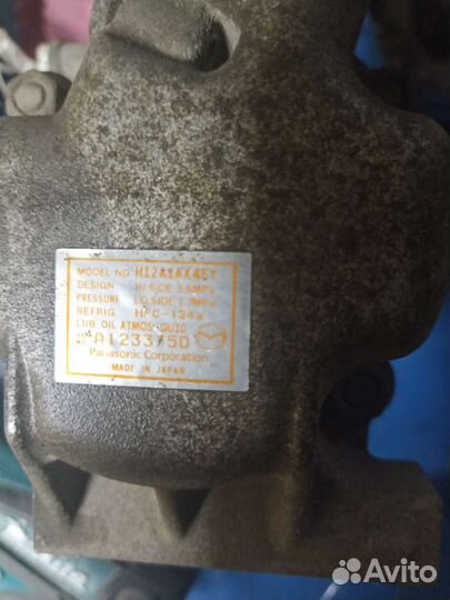 Компрессор кондиционера, мазда 3 bl