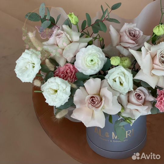 Цветы в коробке (Доставка)