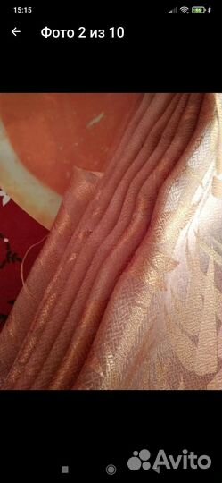 Шторы шёлк +вискоза