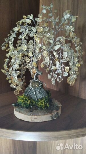 Дерево счастья из цитрина