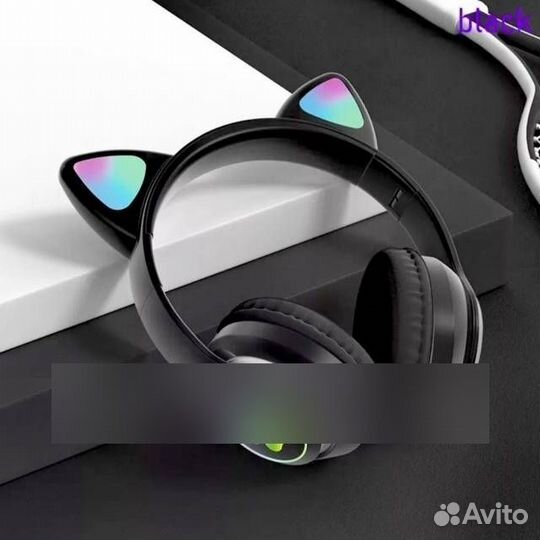 Беспроводные наушники Cat STN-28 наушники,ушки с у