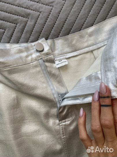 Юбка женская серебро 42 44