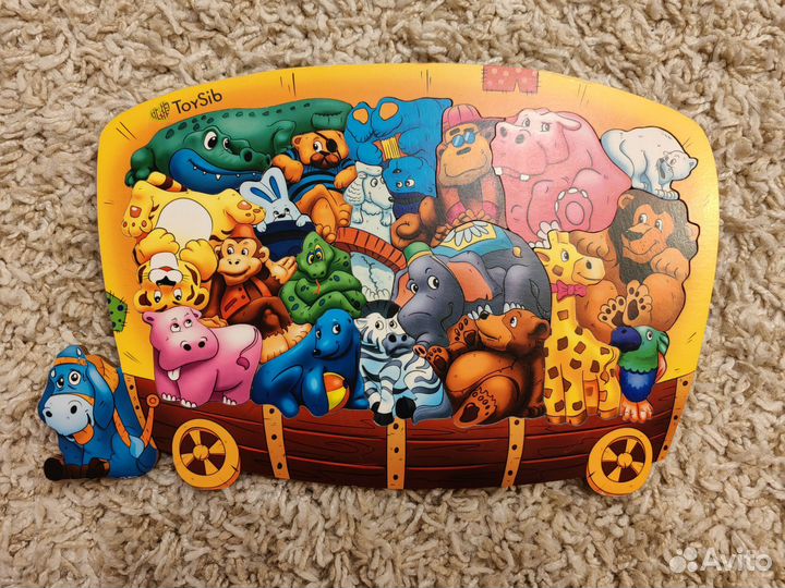 Деревянные пазлы