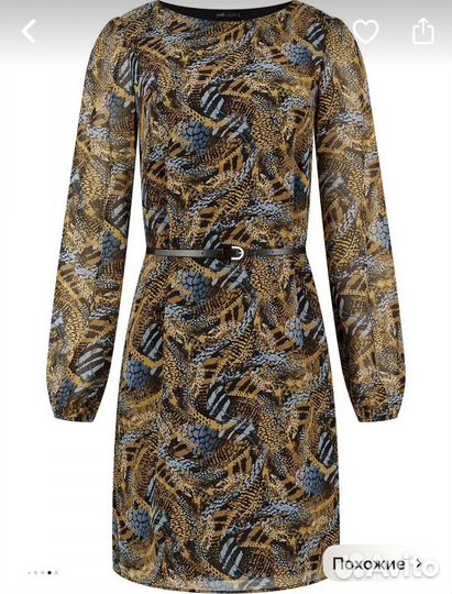 Платье женское шифоновое