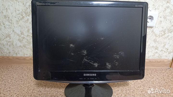 Монитор samsung экран побитый