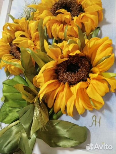 Картина из лент