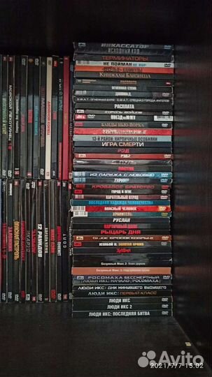 Коллекция DVD диски