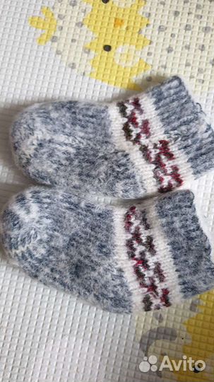 Детские носки зимние